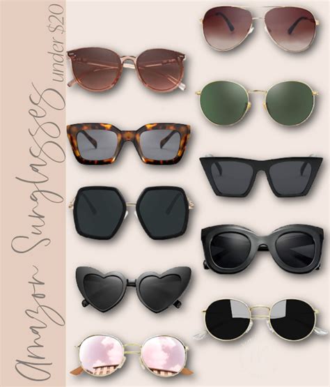 MY 10 FAVORITE AMAZON SUNGLASSES YOU NEED + DESIGNER DUPES 